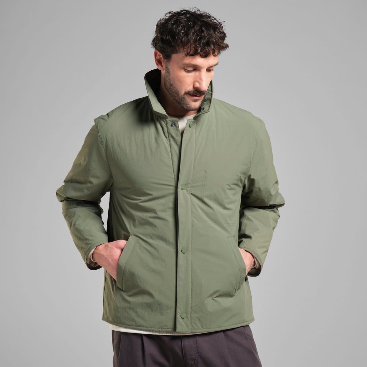 Dedicated Dedicated Padded Jacket Rosekilde Leaf Green