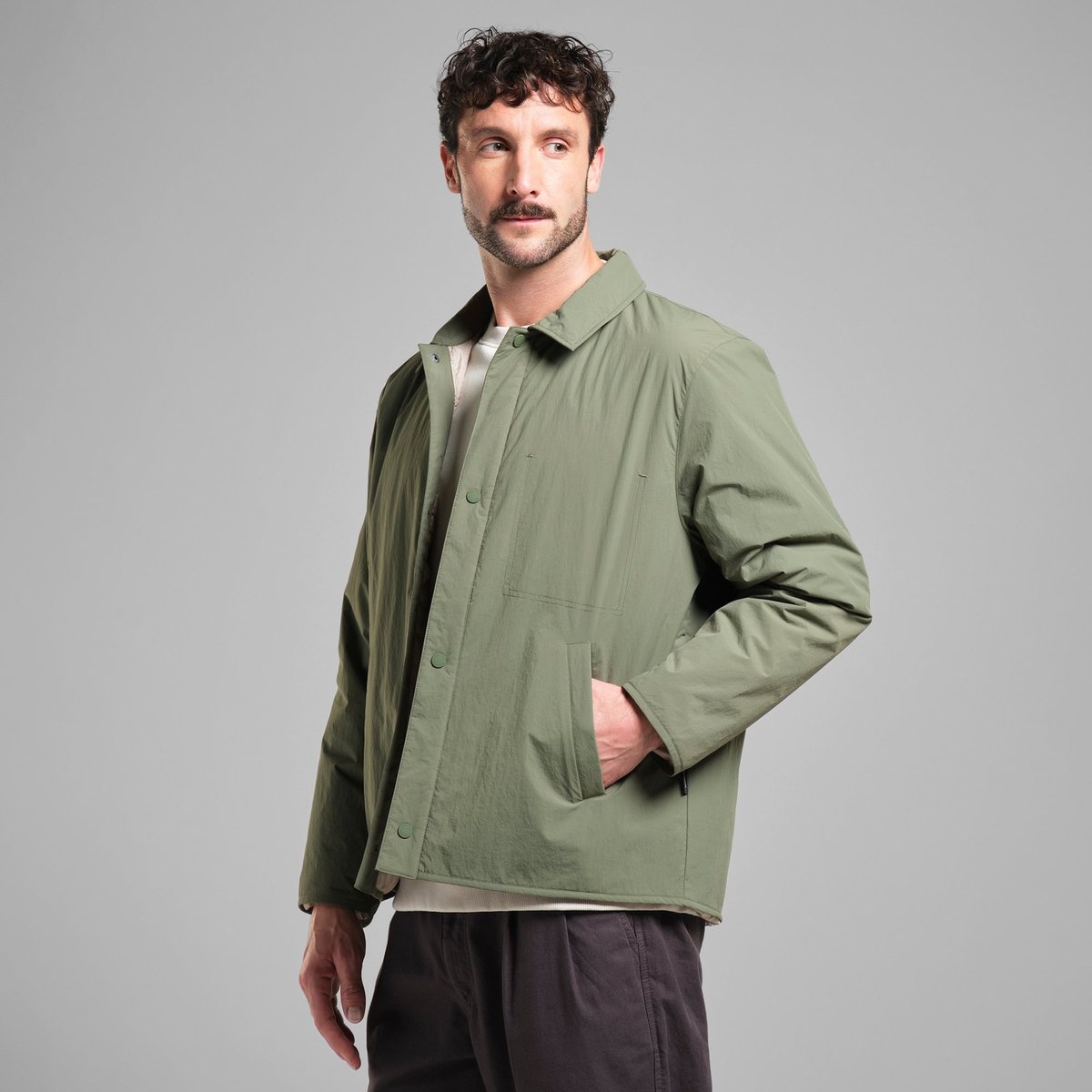 Dedicated Dedicated Padded Jacket Rosekilde Leaf Green