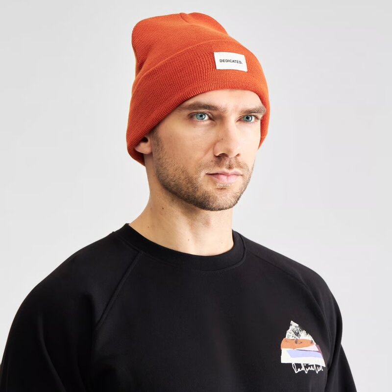 Dedicated Dedicated Beanie Kiruna Cinnamon Orange