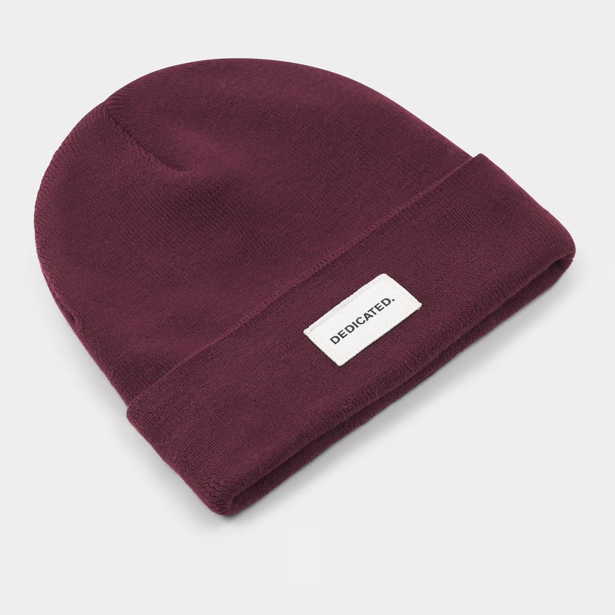 Dedicated Dedicated Beanie Kiruna Fig Red