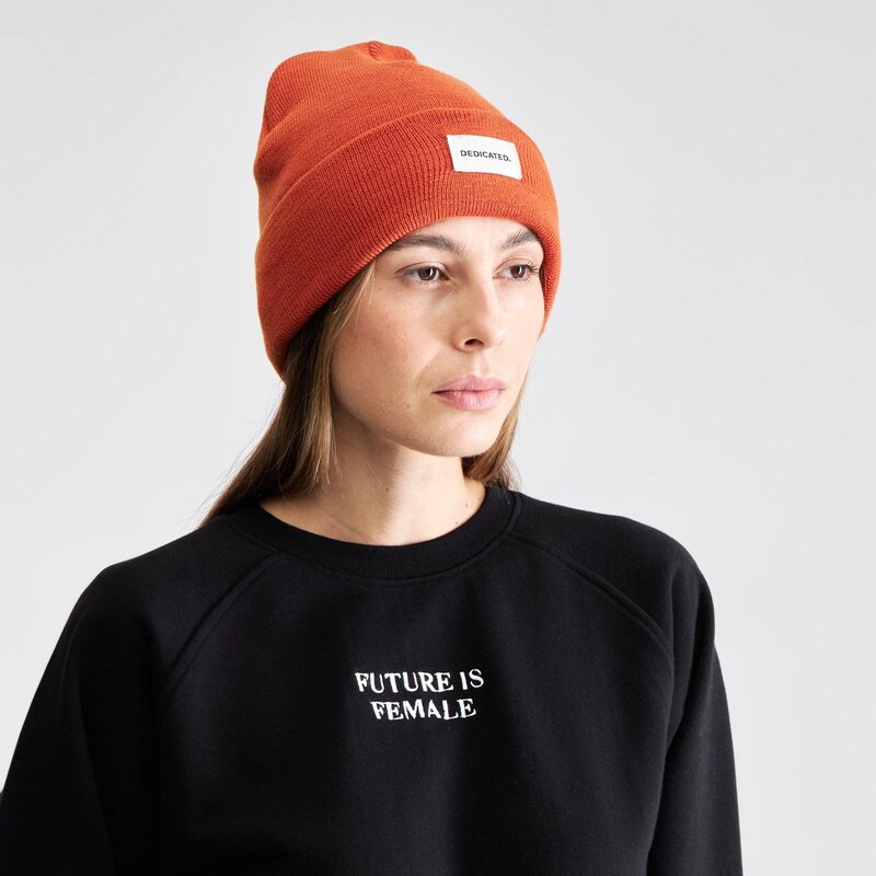 Dedicated Dedicated Beanie Kiruna Cinnamon Orange