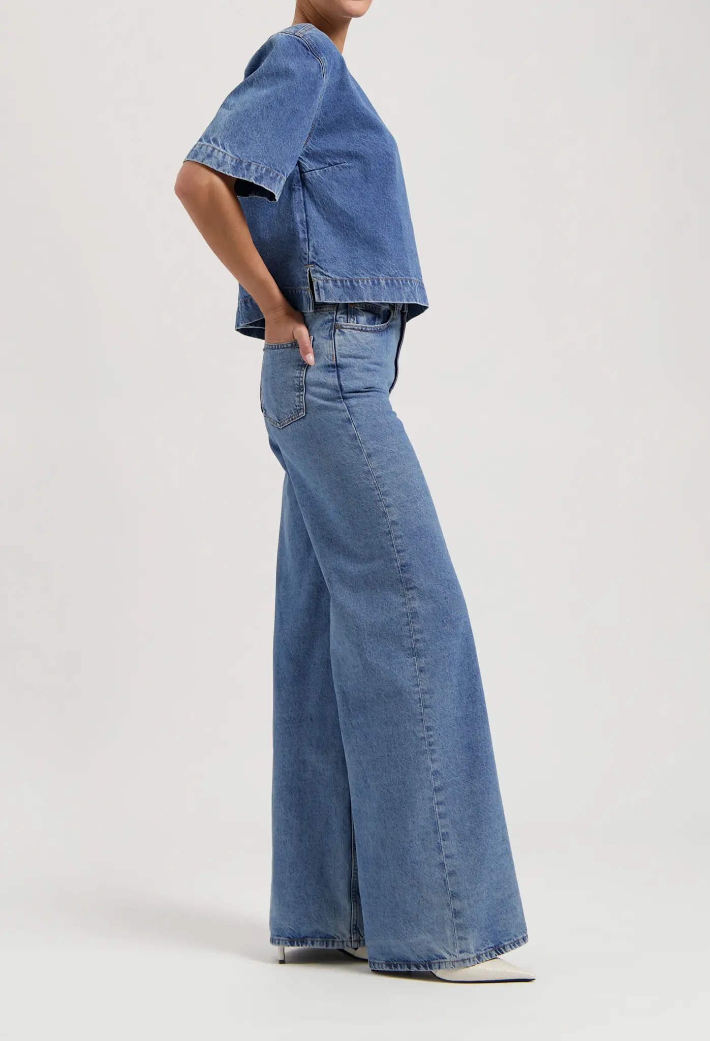 MUD Jeans MUD Jeans Sara High Loose Stone Vintage