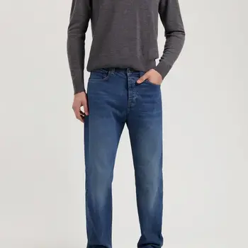 MUD Jeans Jeans Alex Mid Loose Rustic Blue