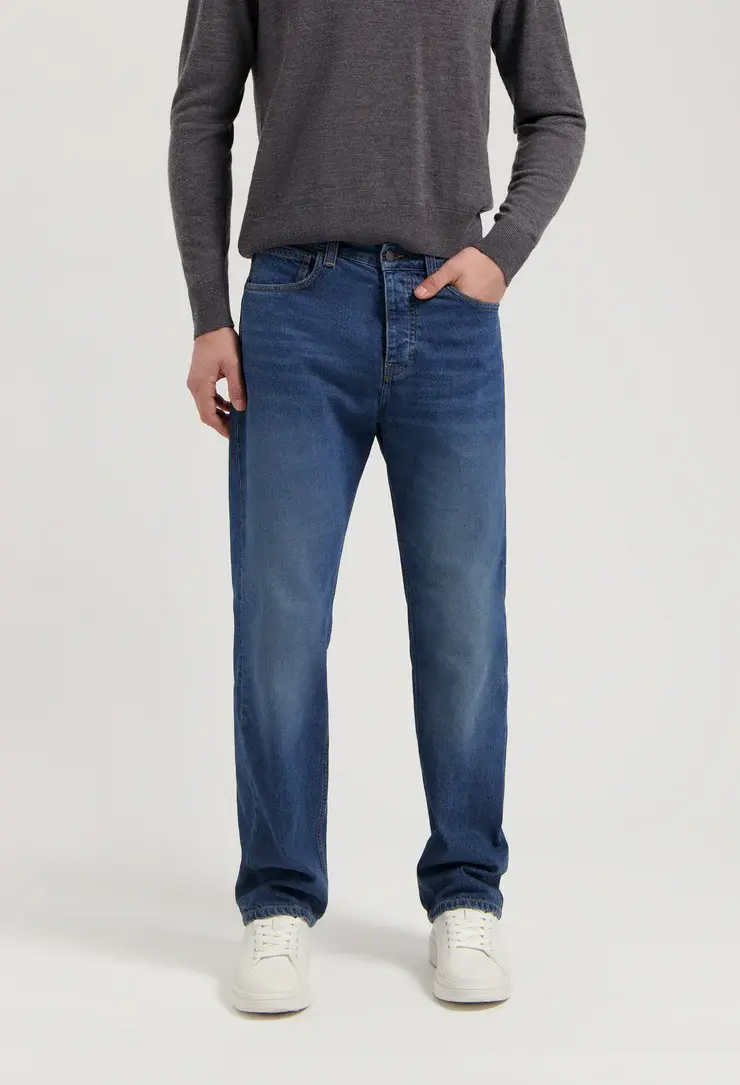 MUD Jeans MUD Jeans Alex Mid Loose Rustic Blue