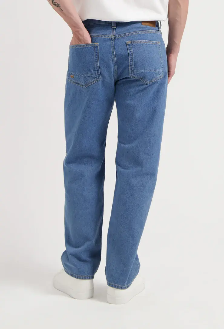 MUD Jeans MUD Jeans Alex Mid Loose Light Stone