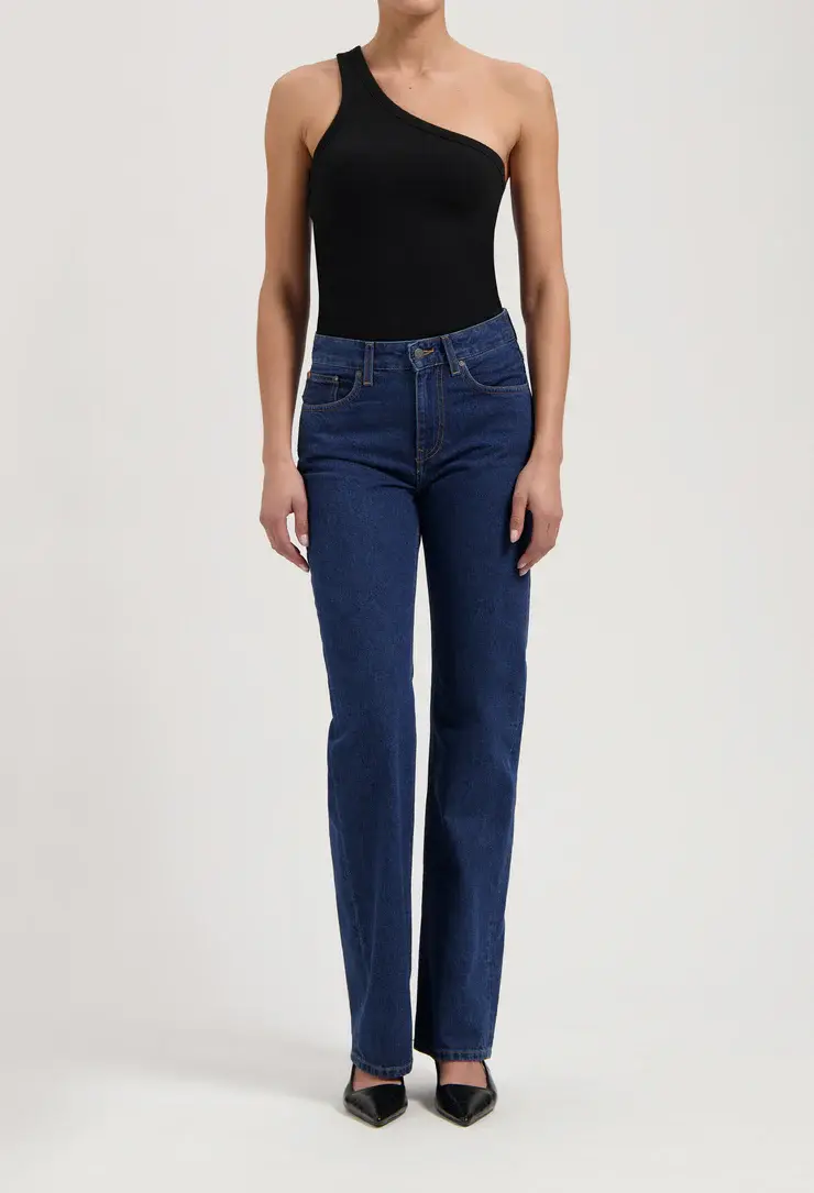 MUD Jeans MUD Jeans Jamie Mid Loose Stone Indigo