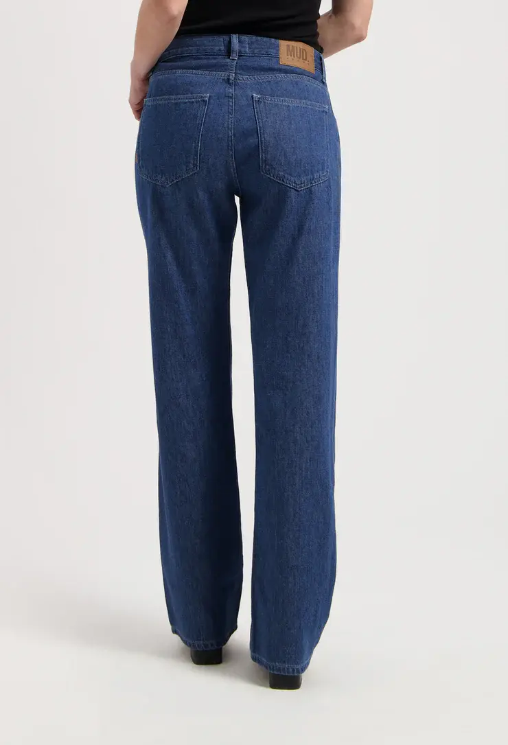 MUD Jeans MUD Jeans Jamie Mid Loose Flow Stone Indigo