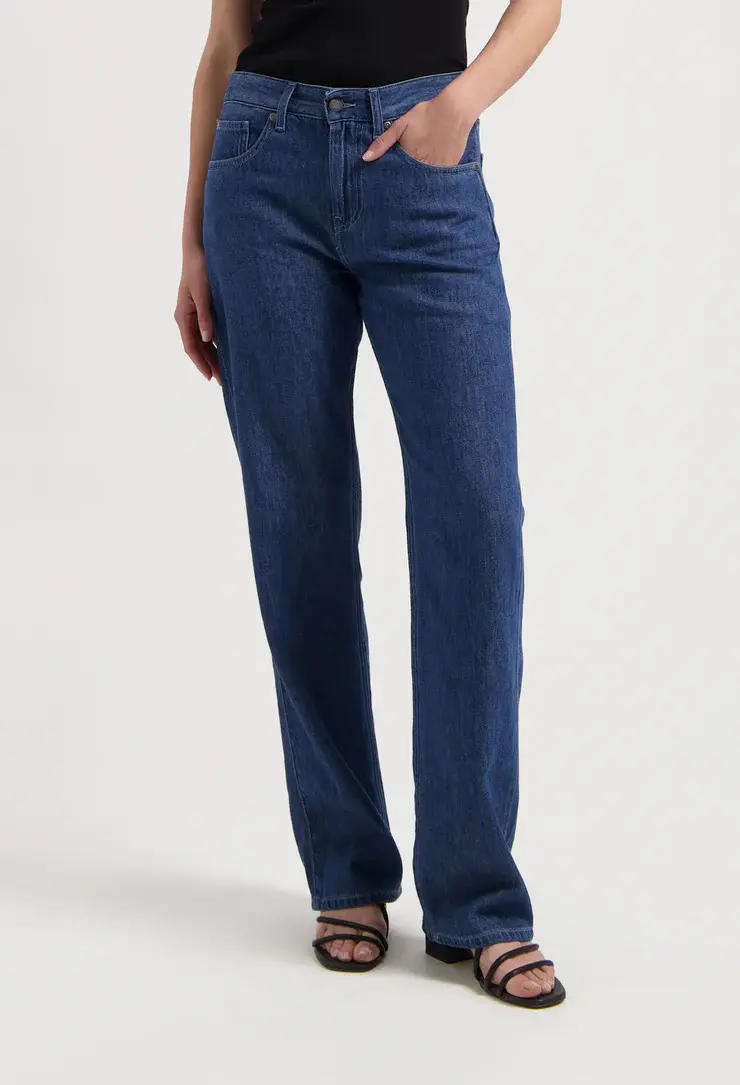 MUD Jeans MUD Jeans Jamie Mid Loose Flow Stone Indigo