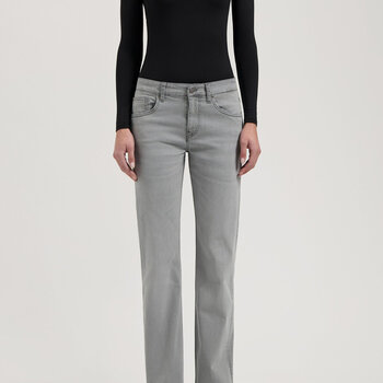MUD Jeans Jeans Carry Mid Straight Light Grey