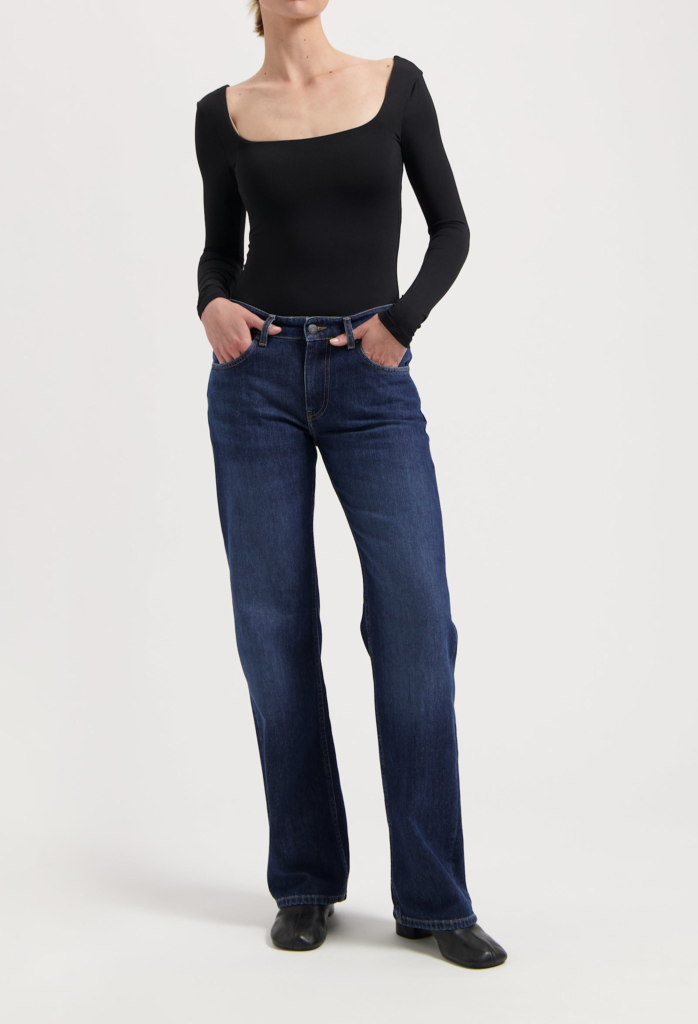 MUD Jeans MUD Jeans Carry Mid Straight Faded Vintage