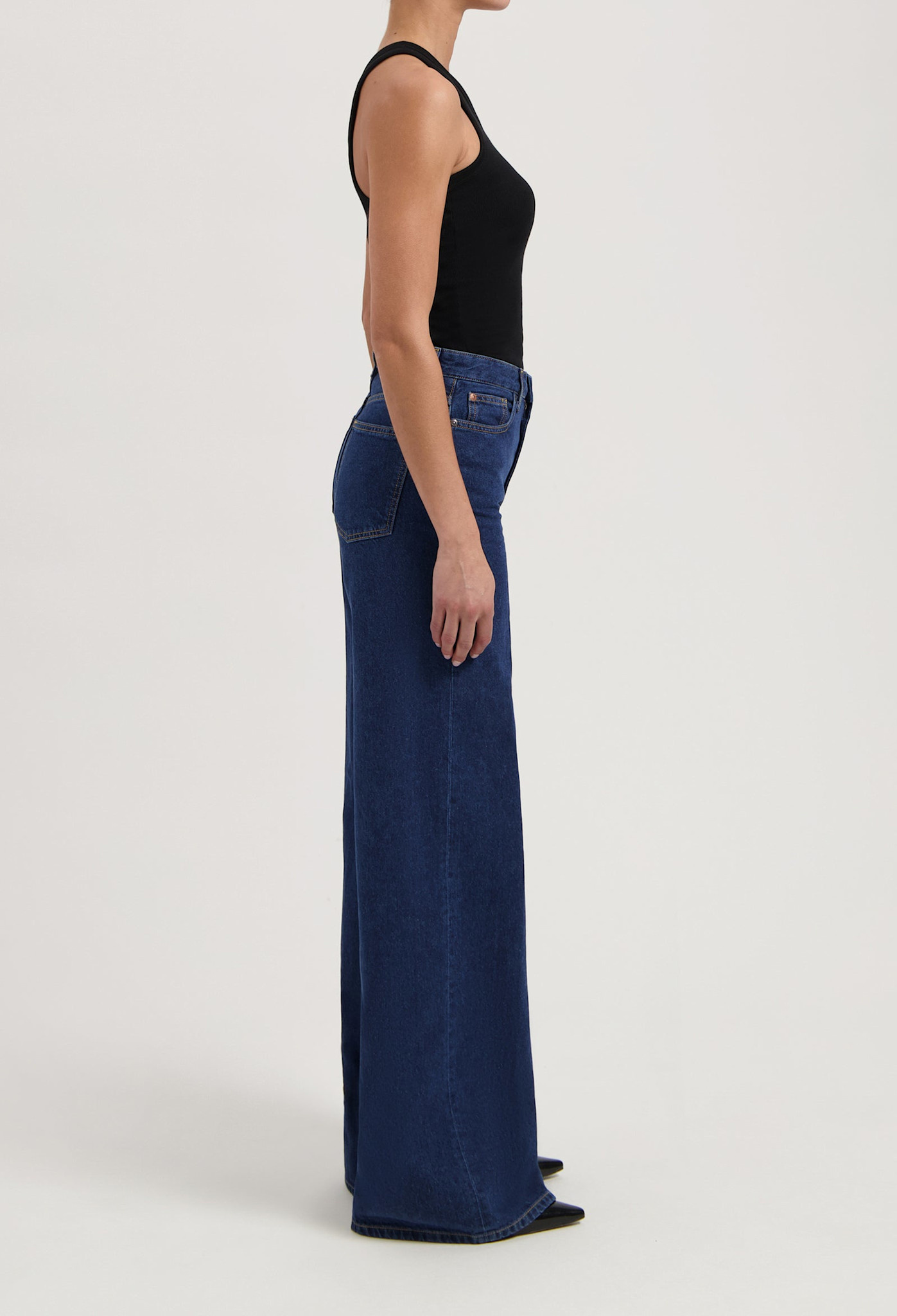 MUD Jeans MUD Jeans Sara High Loose Stone Indigo