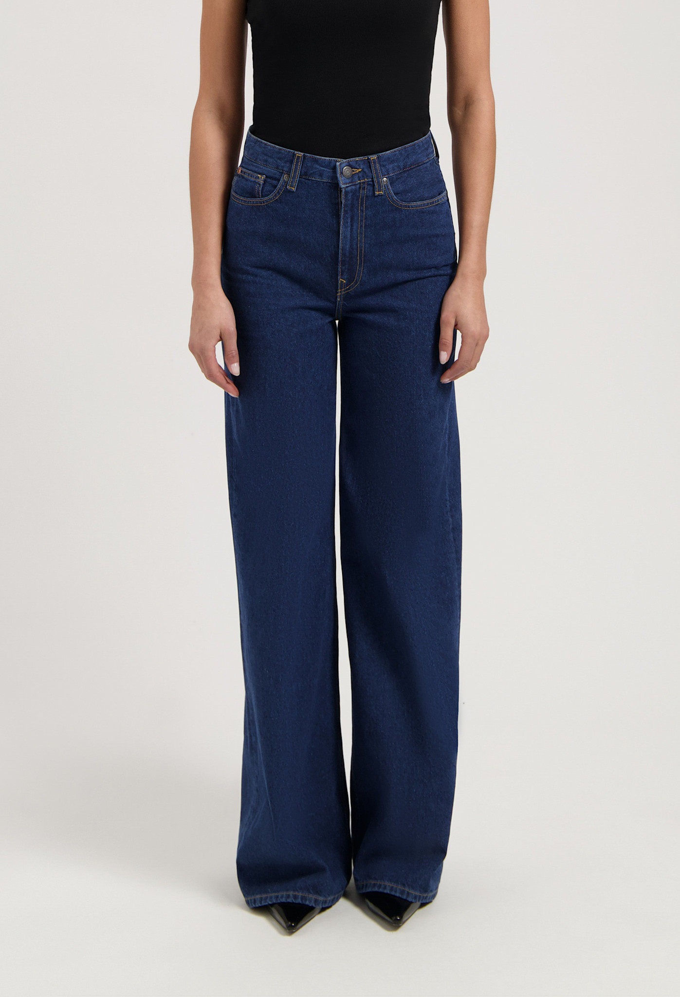 MUD Jeans MUD Jeans Sara High Loose Stone Indigo