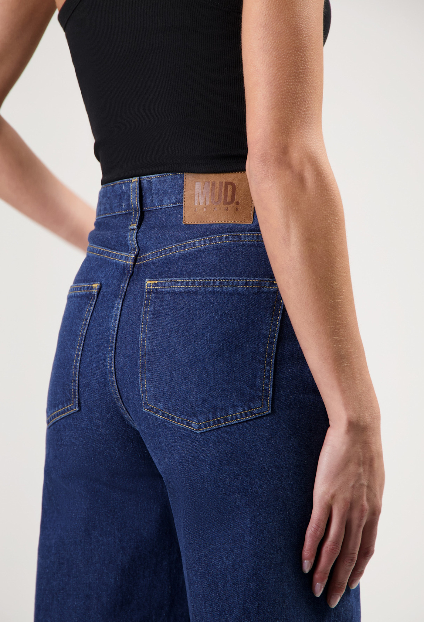 MUD Jeans MUD Jeans Sara High Loose Stone Indigo