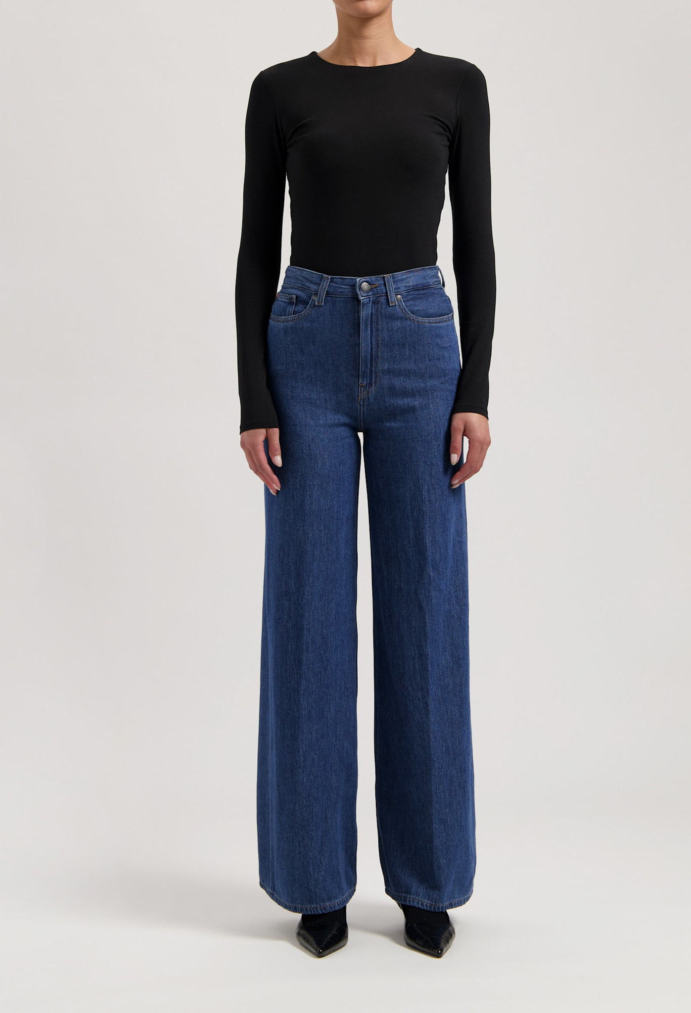 MUD Jeans MUD Jeans Sara High Loose Flow Stone Indigo