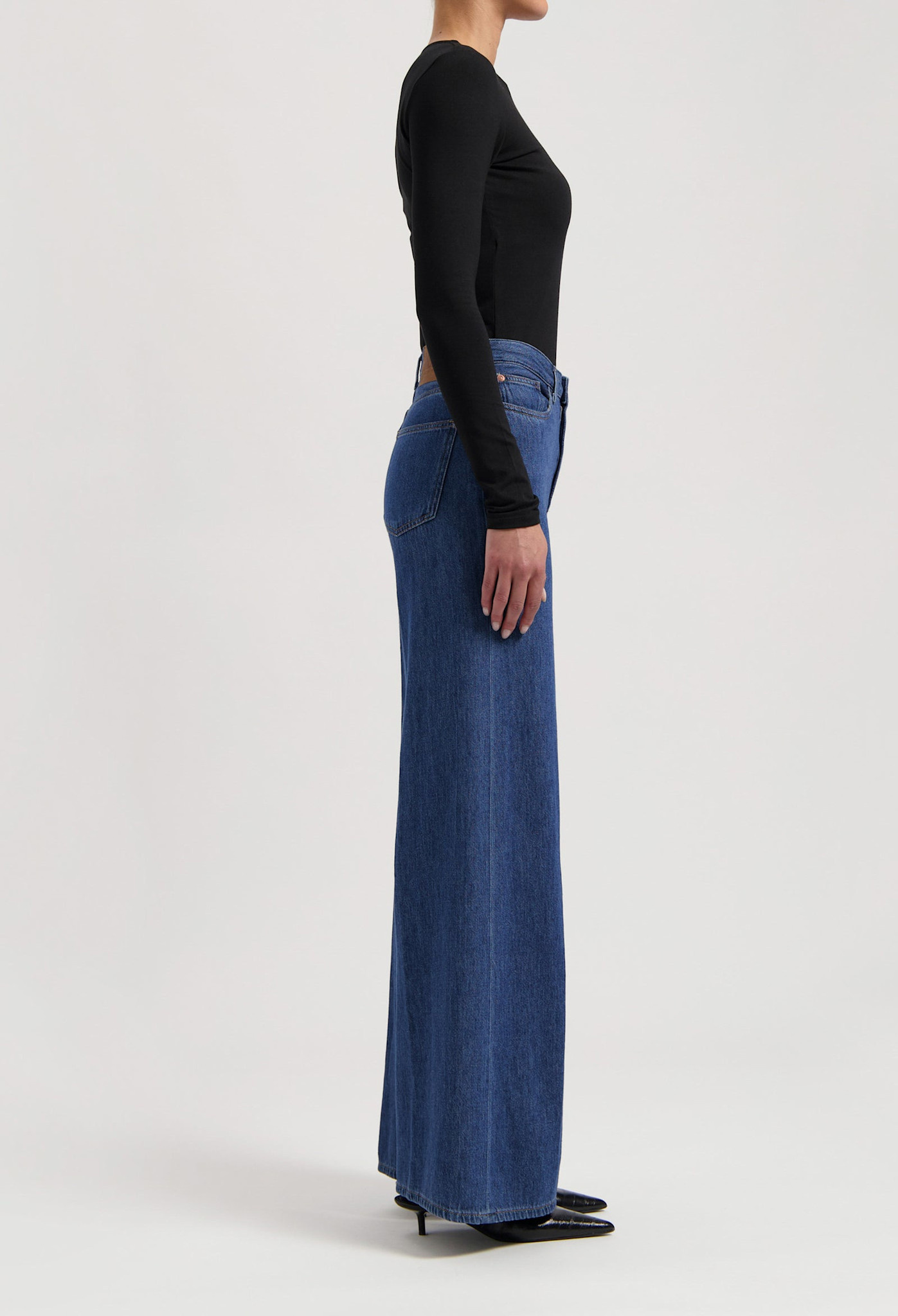 MUD Jeans MUD Jeans Sara High Loose Flow Stone Indigo