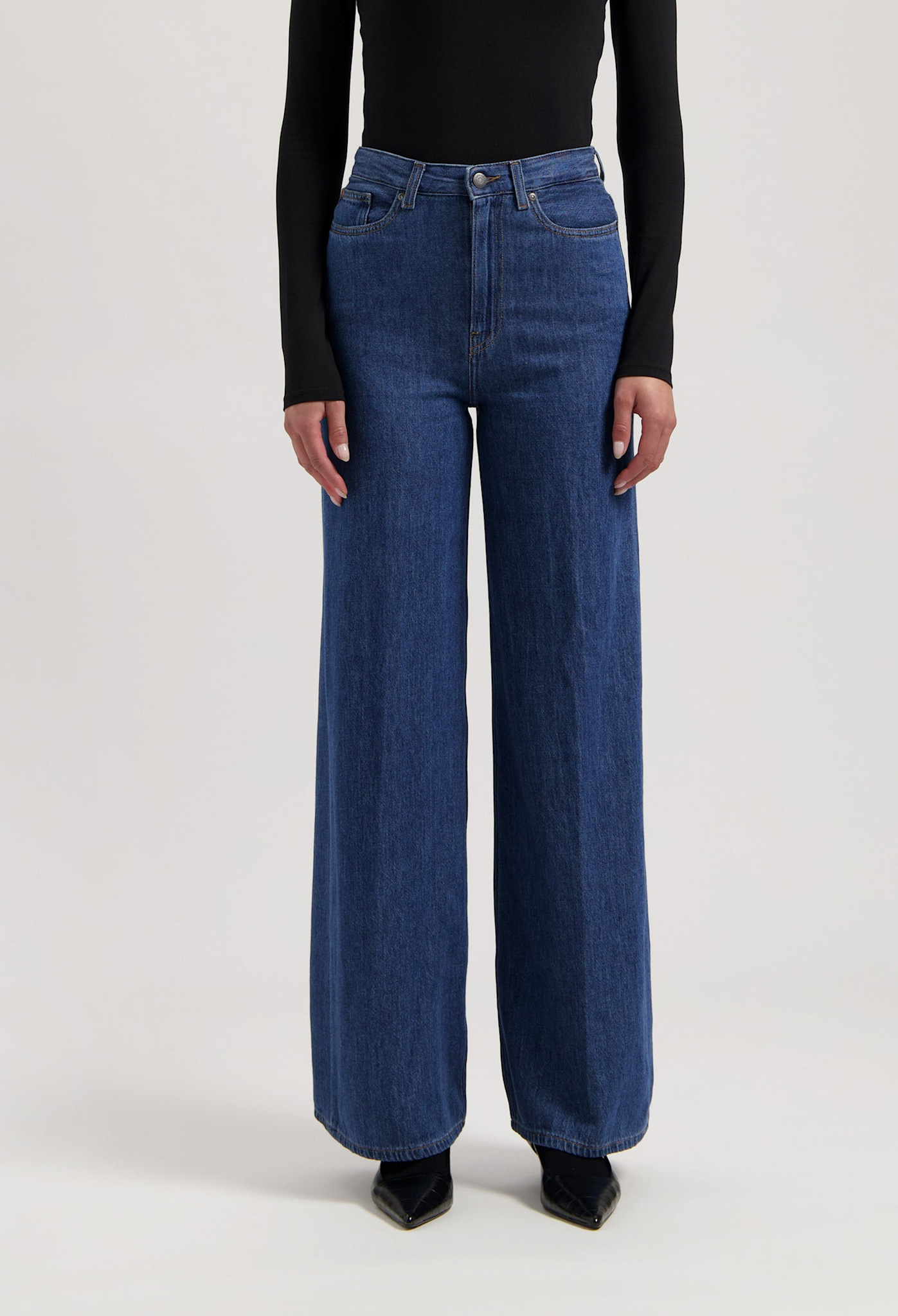MUD Jeans MUD Jeans Sara High Loose Flow Stone Indigo