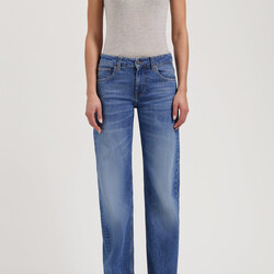 MUD Jeans Jeans Cleo Mid Loose Old Stone
