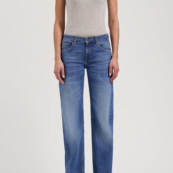 MUD Jeans Jeans Cleo Mid Loose Old Stone