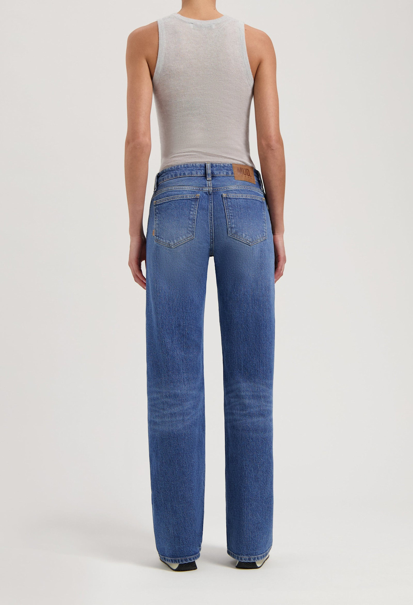 MUD Jeans MUD Jeans Cleo Mid Loose Old Stone
