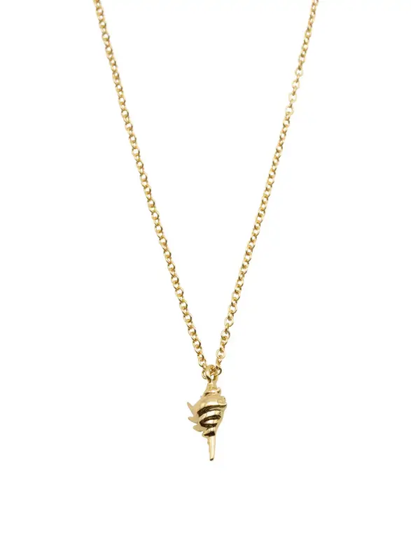 Riverstones Riverstones Shell Ketting Goud