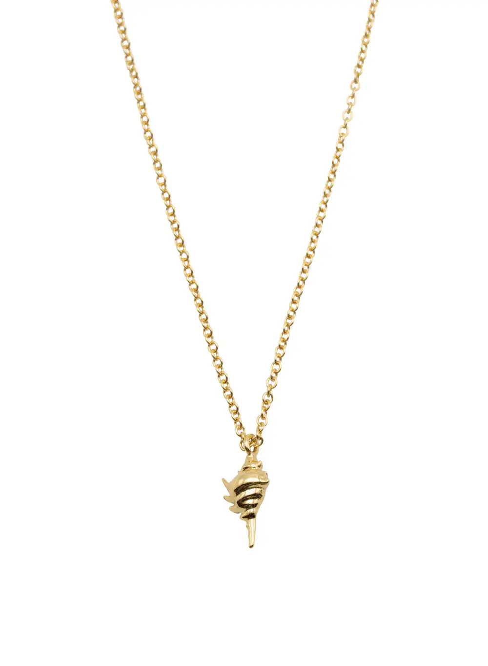 Riverstones Riverstones Shell Ketting Goud