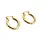 Riverstones Riverstones Inner Beauty Hoops Goud