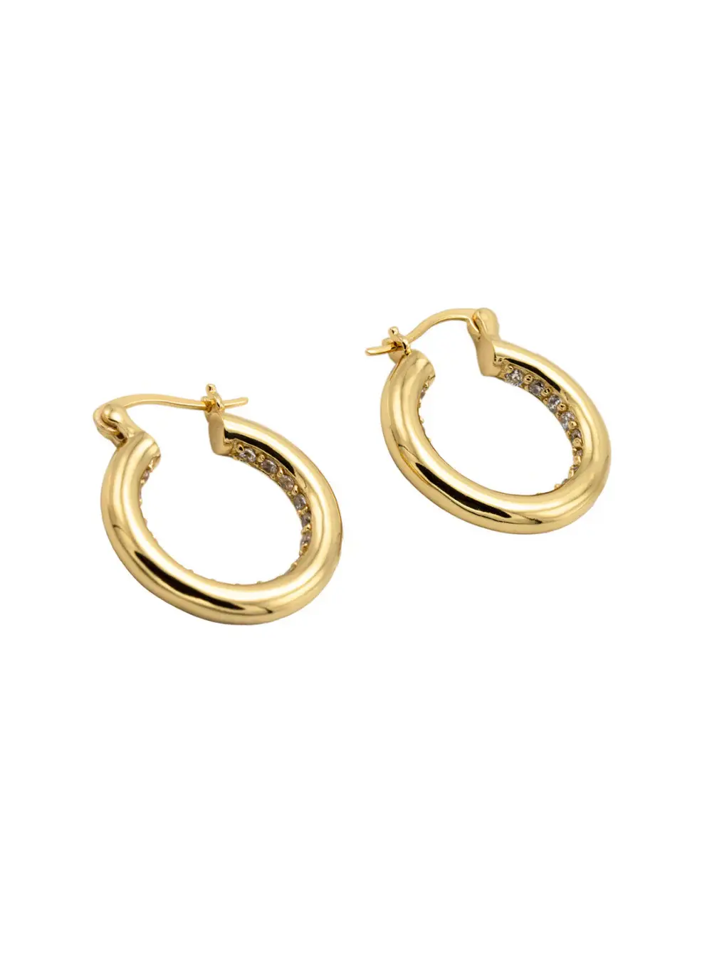 Riverstones Riverstones Inner Beauty Hoops Goud