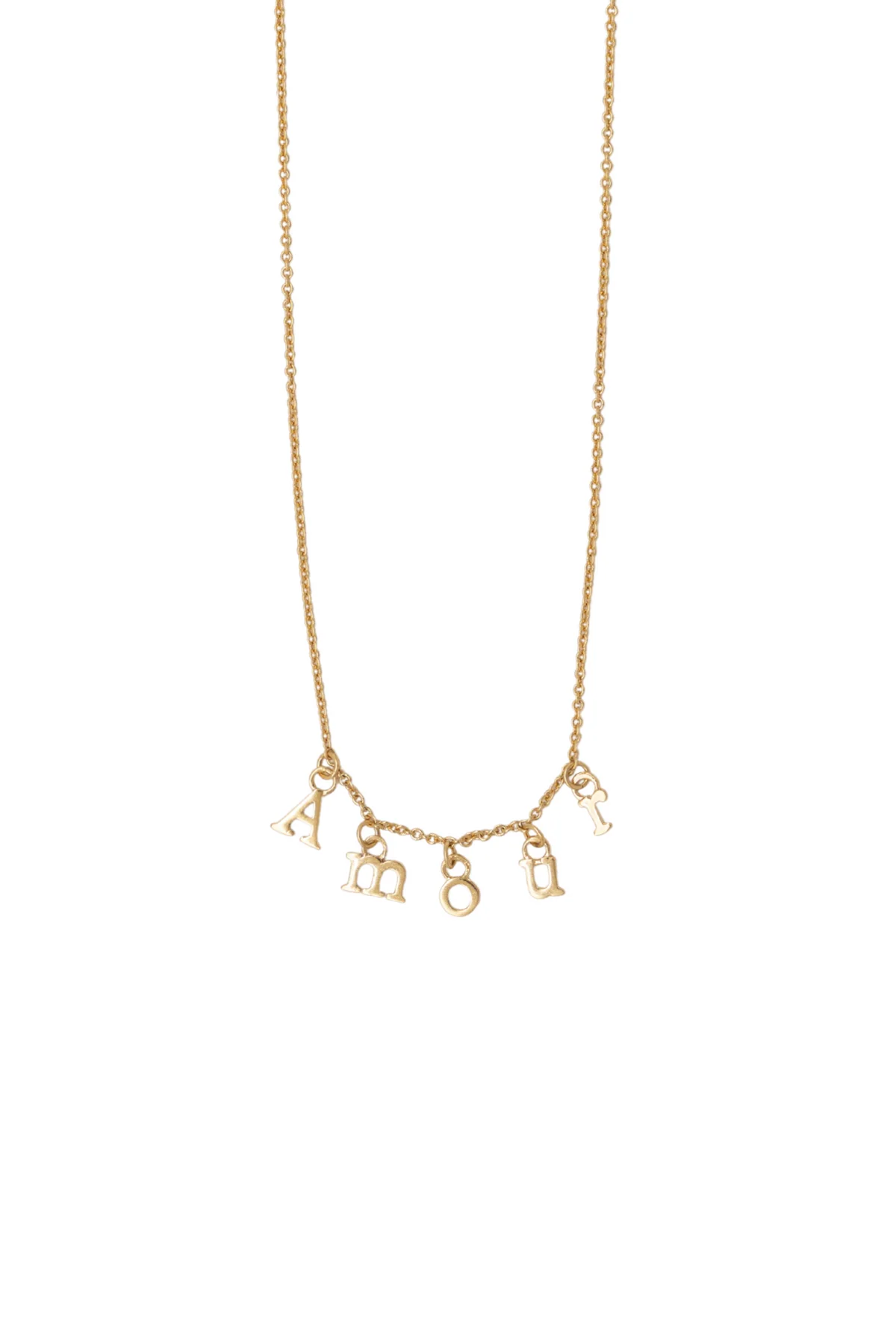 Riverstones Riverstones Paris Amour Necklace Gold