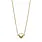 Riverstones Riverstones Heart Of Gold Ketting Goud
