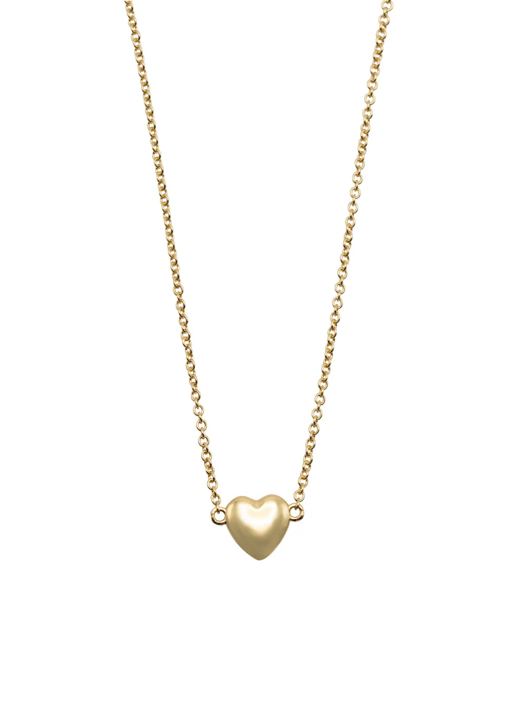 Riverstones Riverstones Heart Of Gold Ketting Goud