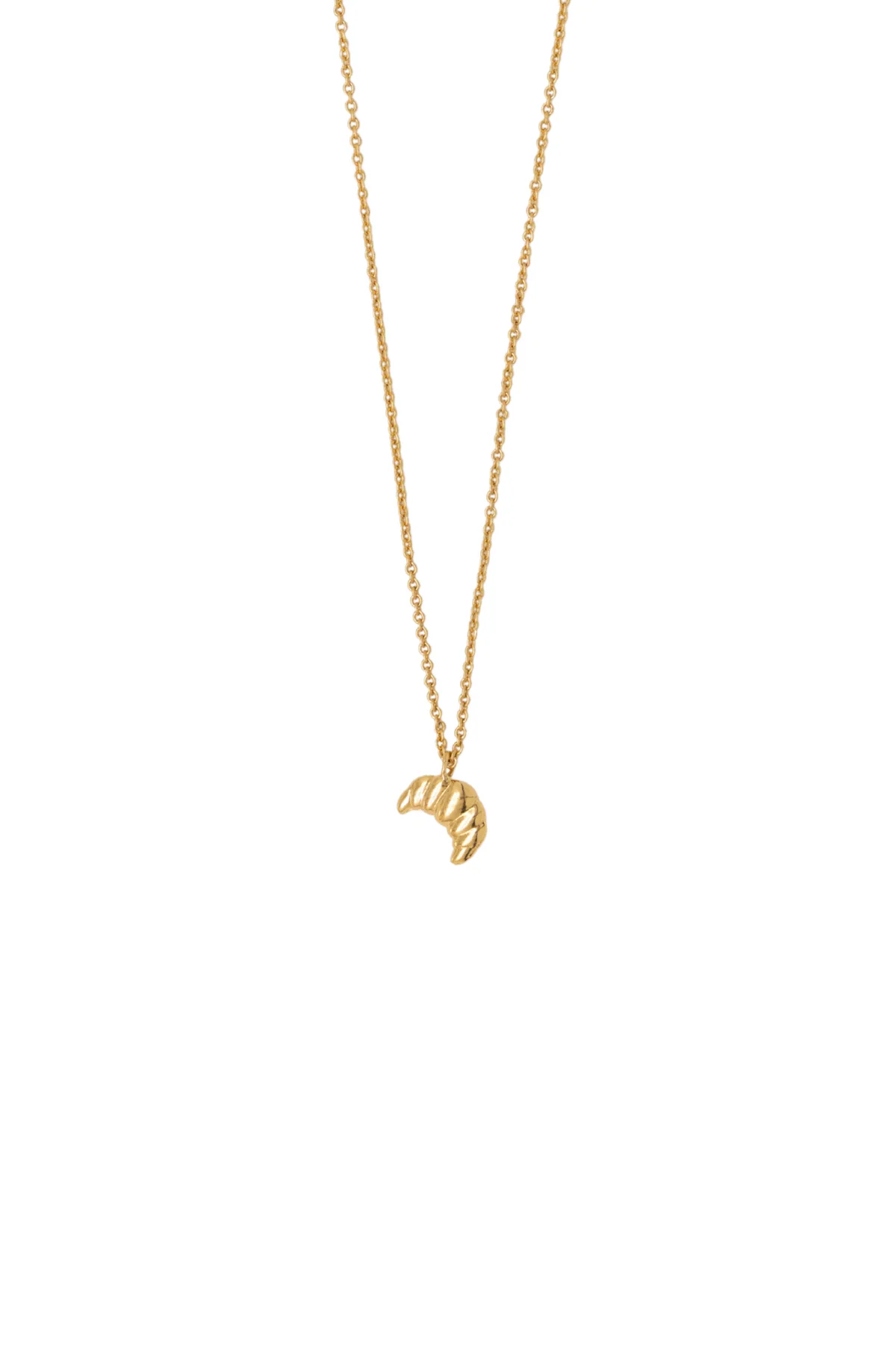 Riverstones Riverstones Paris Croissant Necklace Gold