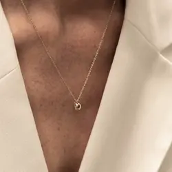 Riverstones New York Apple Necklace Gold