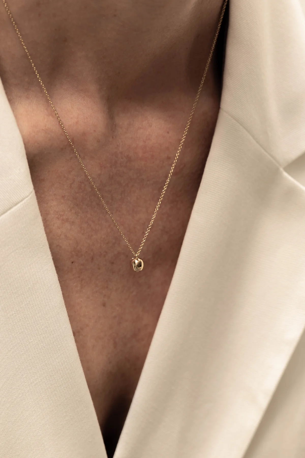 Riverstones Riverstones New York Apple Ketting Goud