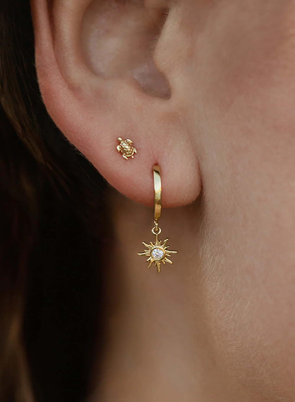 Riverstones Riverstones Sunshine Hoops Goud