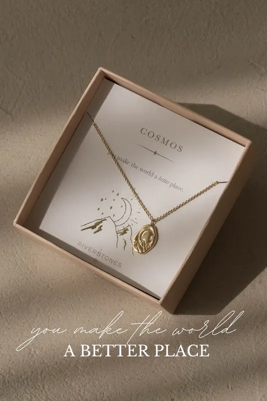 Riverstones Riverstones Cosmos Ketting Goud