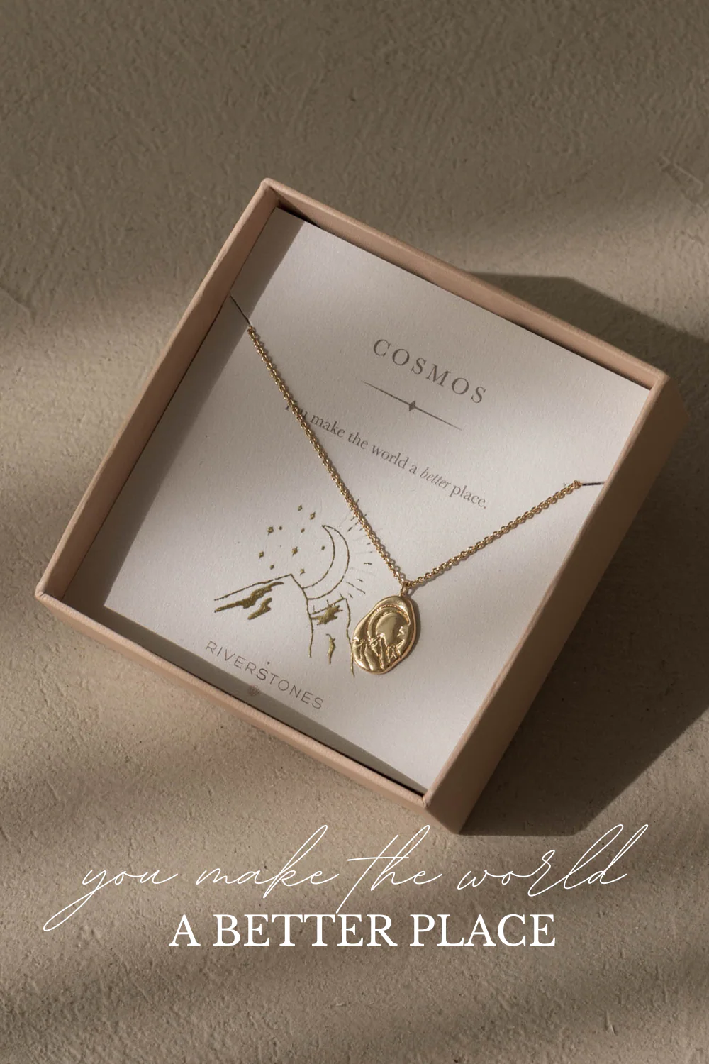 Riverstones Riverstones Cosmos Necklace Gold