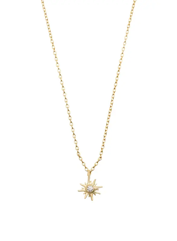 Riverstones Riverstones Sunshine Ketting Goud