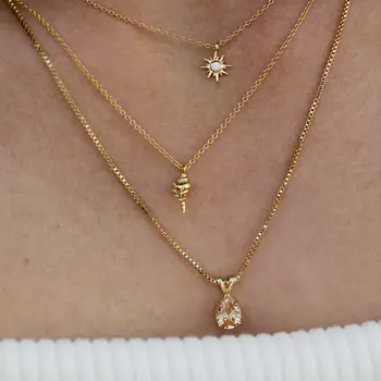 Riverstones Sunshine Ketting Goud