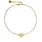 Riverstones Riverstones Heart Of Gold Armband Goud