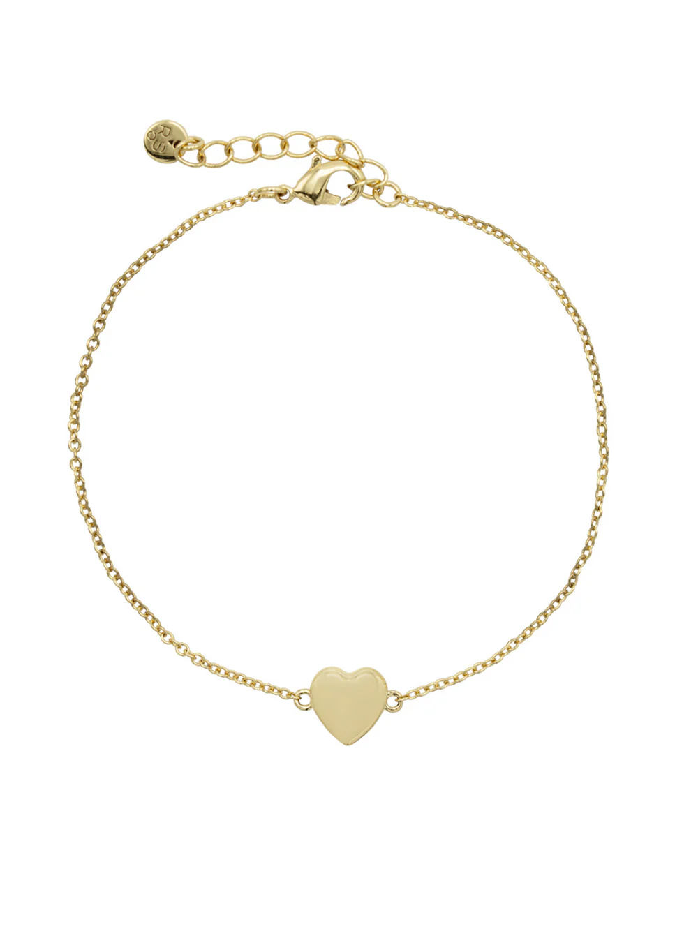 Riverstones Riverstones Heart Of Gold Bracelet Gold