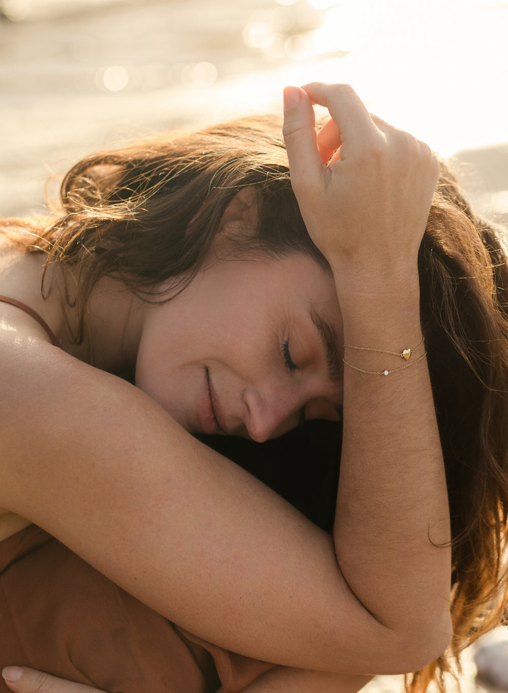 Riverstones Riverstones Heart Of Gold Bracelet Gold