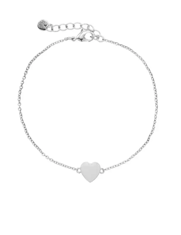 Riverstones Riverstones Heart Of Gold Armband Zilver
