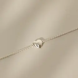 Riverstones Heart Of Gold Armband Zilver