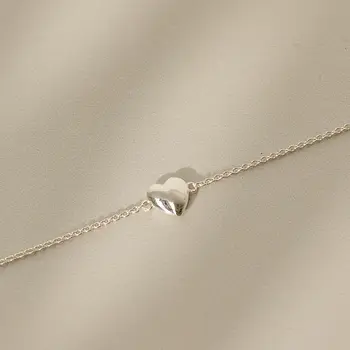 Riverstones Heart Of Gold Bracelet Silver