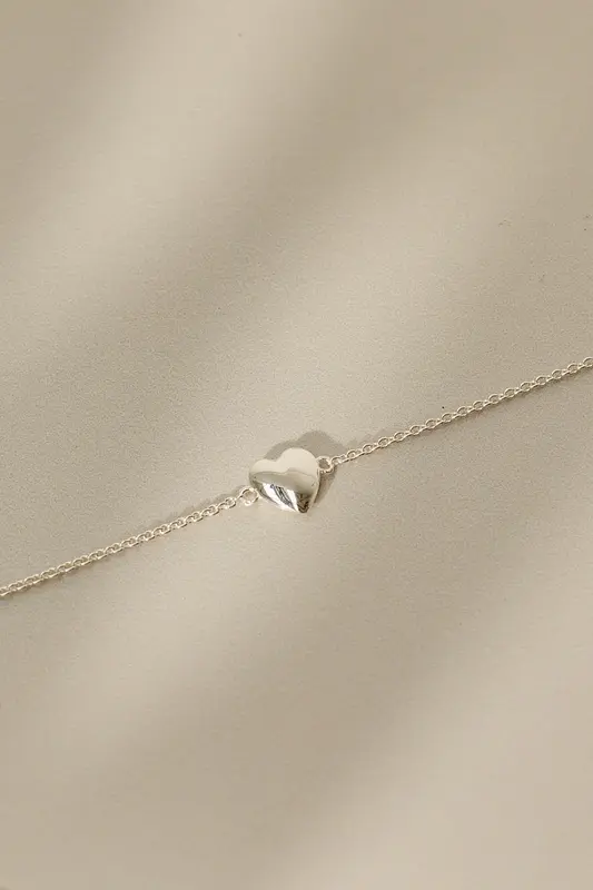 Riverstones Riverstones Heart Of Gold Armband Zilver