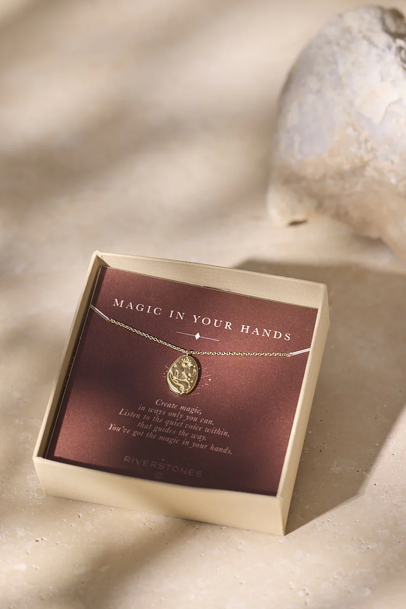 Riverstones Riverstones Magic Ketting Goud