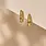 Riverstones Riverstones Tide Hoops Goud Small