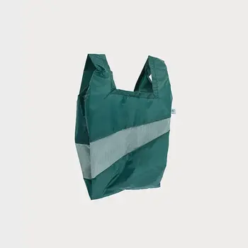 Susan Bijl The New Shopping Bag Pine & Grey