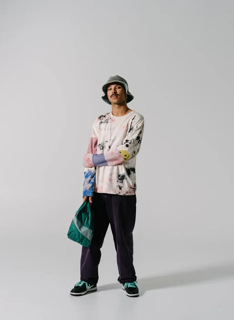 Susan Bijl Susan Bijl The New Shopping Bag Pine & Grey