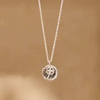 Riverstones Lucky Necklace Silver
